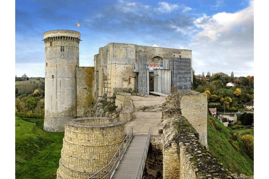 falaise-chateau